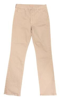 MOTHER The Dazzler Hover jeans in Date Night/pale peach, size 28